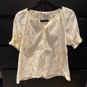 Madewell Daisies Top